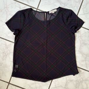 Ann taylor plaid top